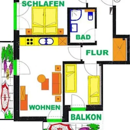 Moderne Kurparkresidenz Strand Pro * Timmendorfer Strand